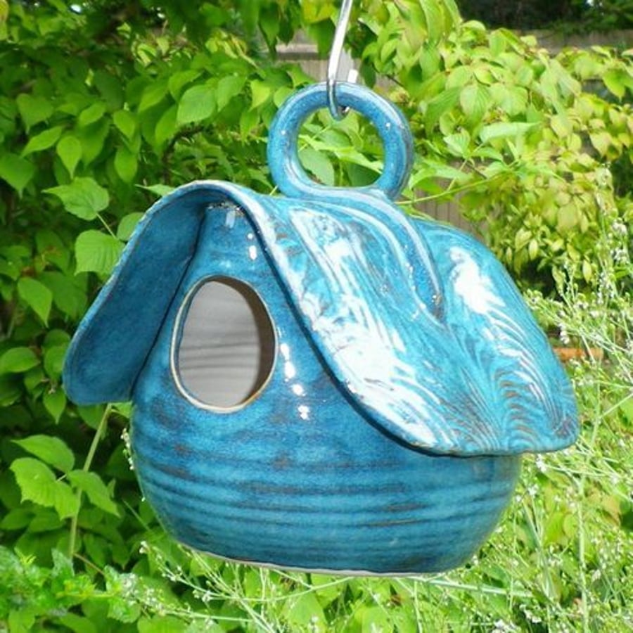 Bird house or feeder.