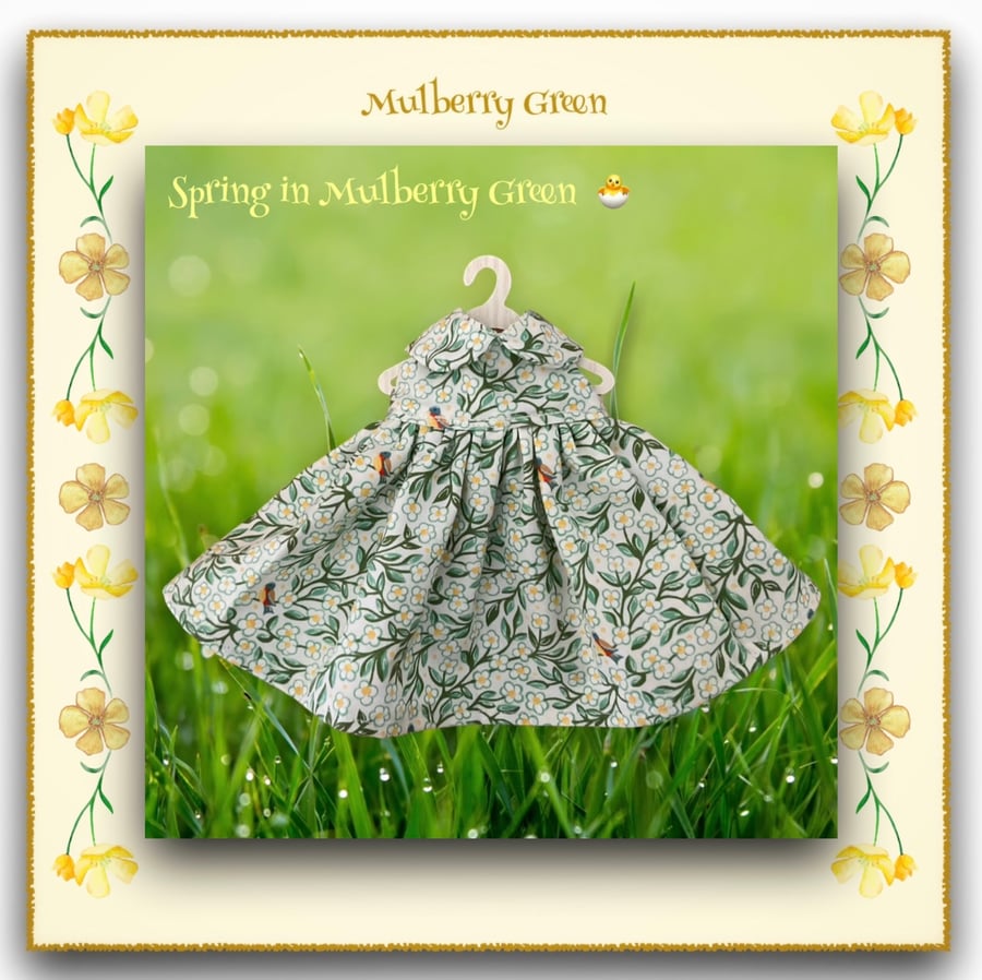 Birds amongst the Blossoms Dress