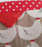 Snap pouch; chicken design - Image 3