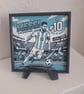 Lionel Messi 3D HueForge Framed Print - 8 x 6.5 Inch - Stand Included
