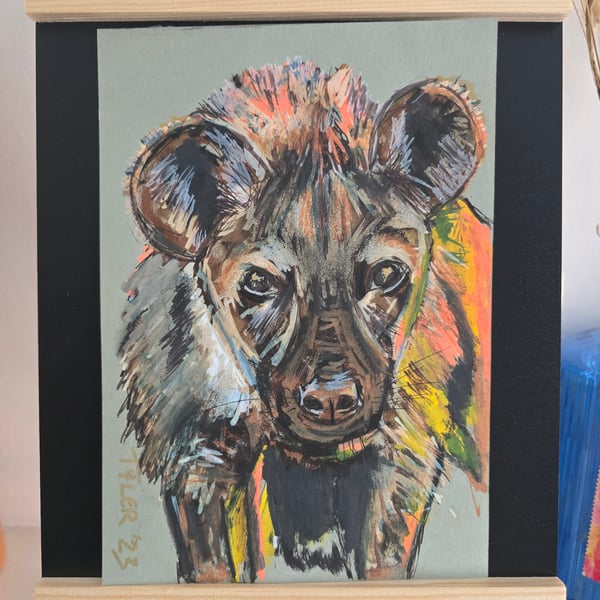 Little laugher on A5 paper 