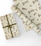 Gift Wrap Vintage Golf Design & Matching Tag-Golf Wrapping Paper-LG22