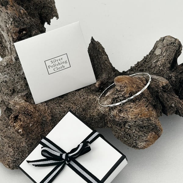 Sterling Silver Solstice bangle