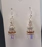 Crystal Xmas Tree Earrings - Image 2