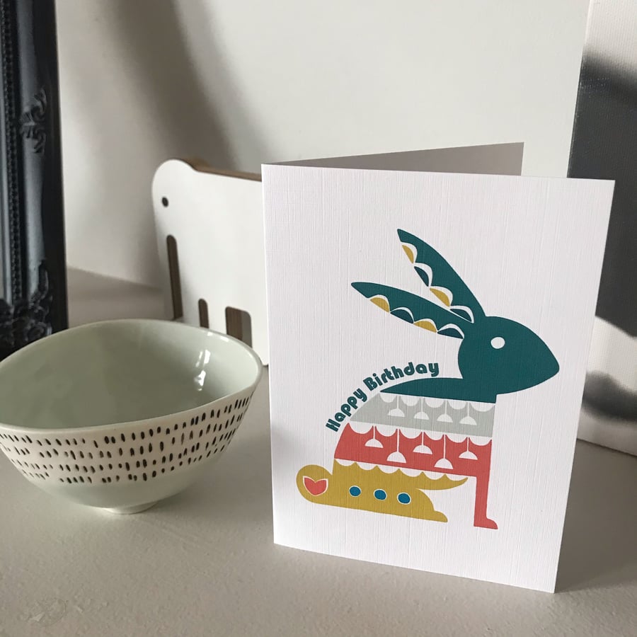 'Little Rabbit" single card