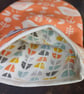 Cafetiere Cosy in Narvik Birds Burnt Orange Fabric - Image 2