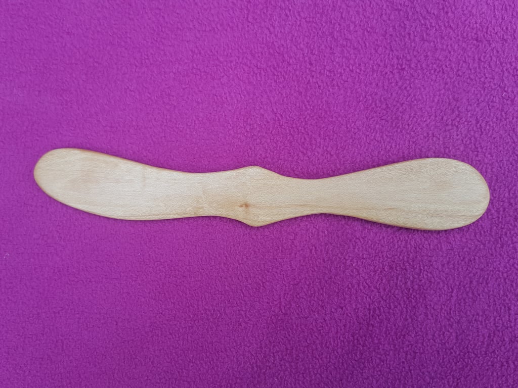 Hand Crafted Scandinavian Butter Knives (Maple