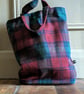 Lined Tote Bag made from Repurposed Material - Image 2