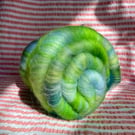 Wool Art Batt - "Mellow Meadow"