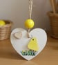 Sea Glass Easter Chick, Handmade Easter Hanging Decoration, Sweet Keepsake - Image 7