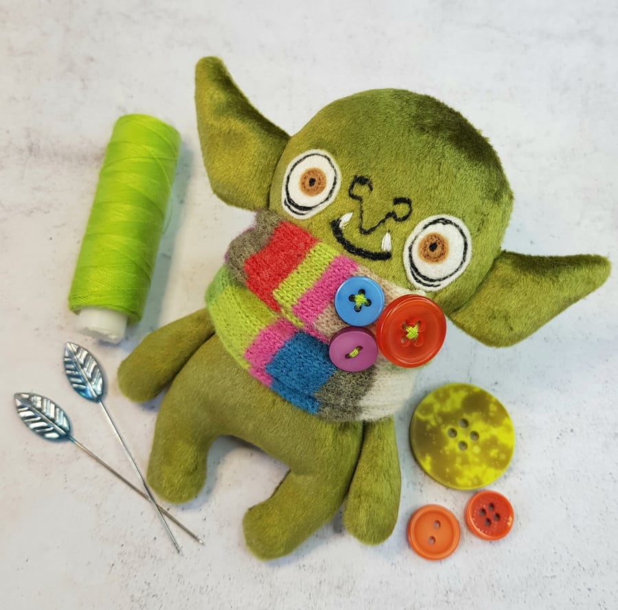 Goblin with Chocolate Brown Eyes