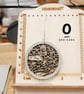 London Map Statement Earrings Laser Cut City Jewellery Layered Wood and Sterling - Image 7