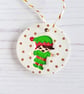 Christmas Elf tag decoration - Image 2