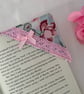 Fabric Corner Bookmark, Page Marker, Readers Gift, Teachers Gift, Bookworm - Image 3