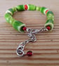 Handmade bracelet and earring set - Image 4