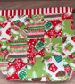 Summer seconds - Cotton Patchwork Christmas drawstring bag - Image 6