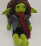 custom crochet goblin