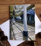Blank Greetings Card - York Station