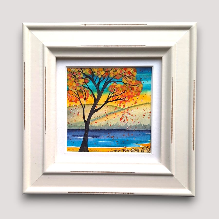 Image of Small Framed Painting 
