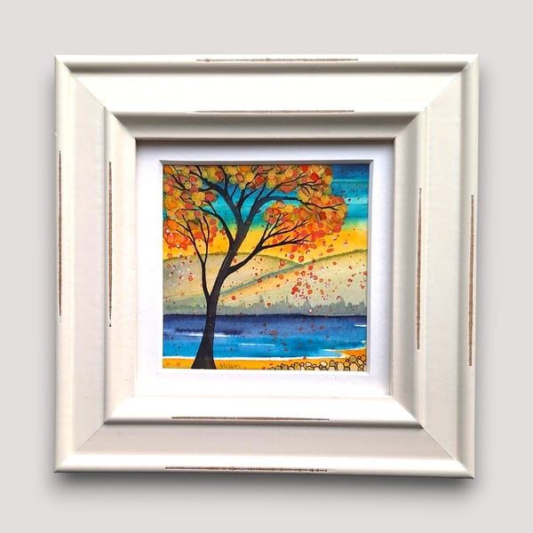 Small Framed Original Painting 