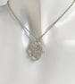 Celtic Cross Sterling Silver Chainmaille Pendant - Image 5
