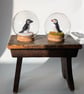 Winter Puffin tiny wool snow globe decoration - Image 3