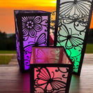 Large Lantern - With Battery Operated T Light Option