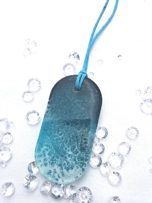 Large Resin Statement Pendant