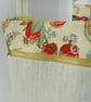 SOLD Beautiful fabric crossbody bag in linen and wool furnishing fabrics - Image 5