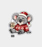 Unique Funny Christmas Gift Tags For Adults, 6pk - Grumpy Not Today Koala