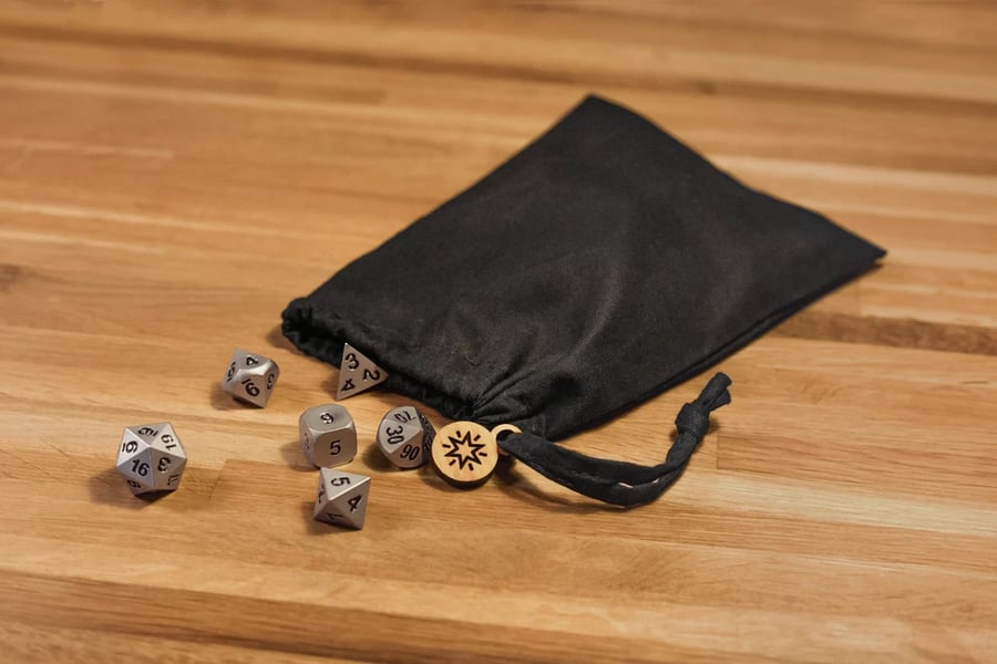 Large Dice Storage Bag - accessories for D&D players