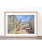 Art print of Royal William Yard Plymouth from original watercolour painting A4 - Image 2