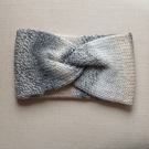 HAND KNIT Ladies Granite Headband
