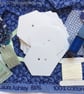 Patchwork hexagon kit EPP English paper piecing hexagonal patchwork pincushion - Image 3