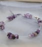 Sale-Amethyst floating bracelet - Image 3