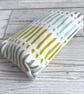 Small Purse, Coin Purse with Abstract Lines and Dashes Pattern - Image 6