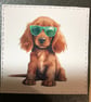 Irish Setter Dog Bookmark: Handmade Ribbon Page Marker- Personalisation optional - Image 4
