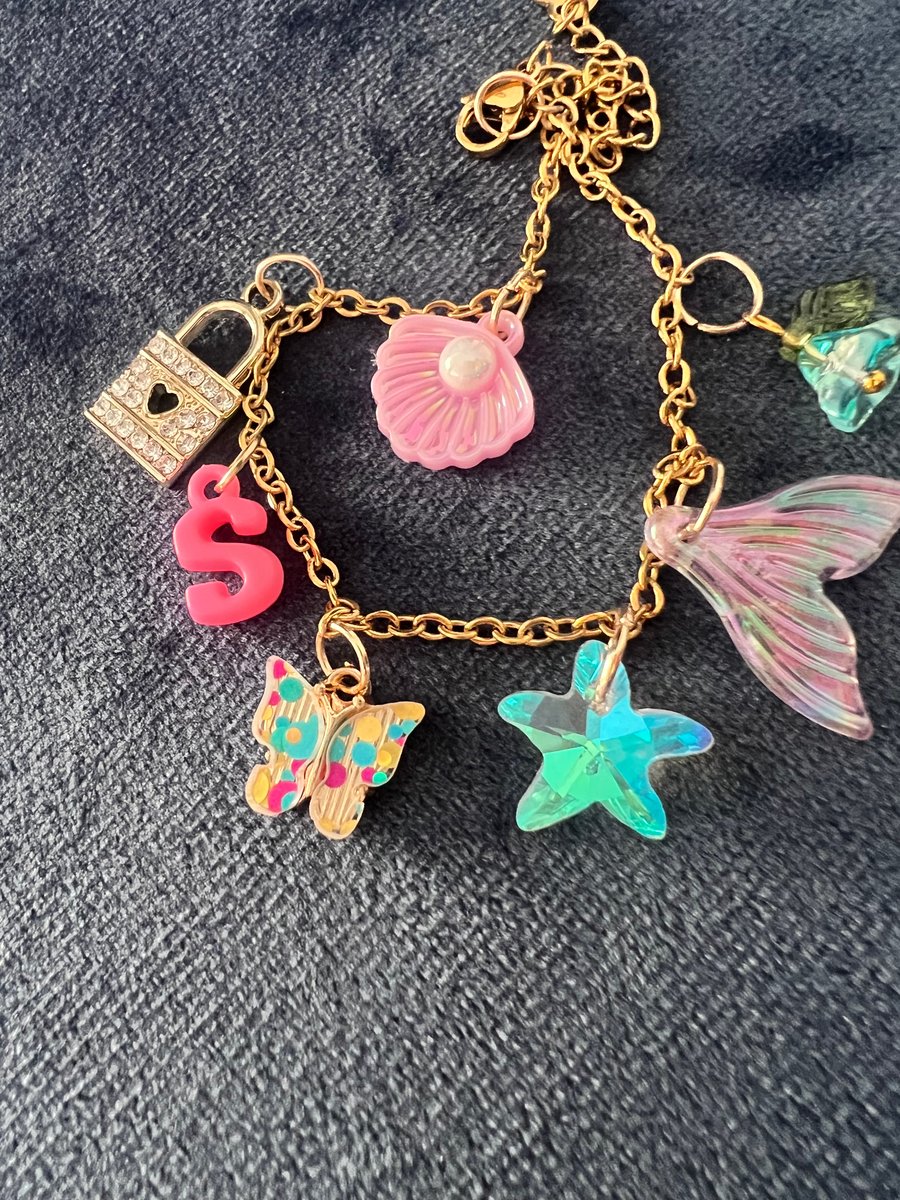 Mermaid dream charm bracelet  