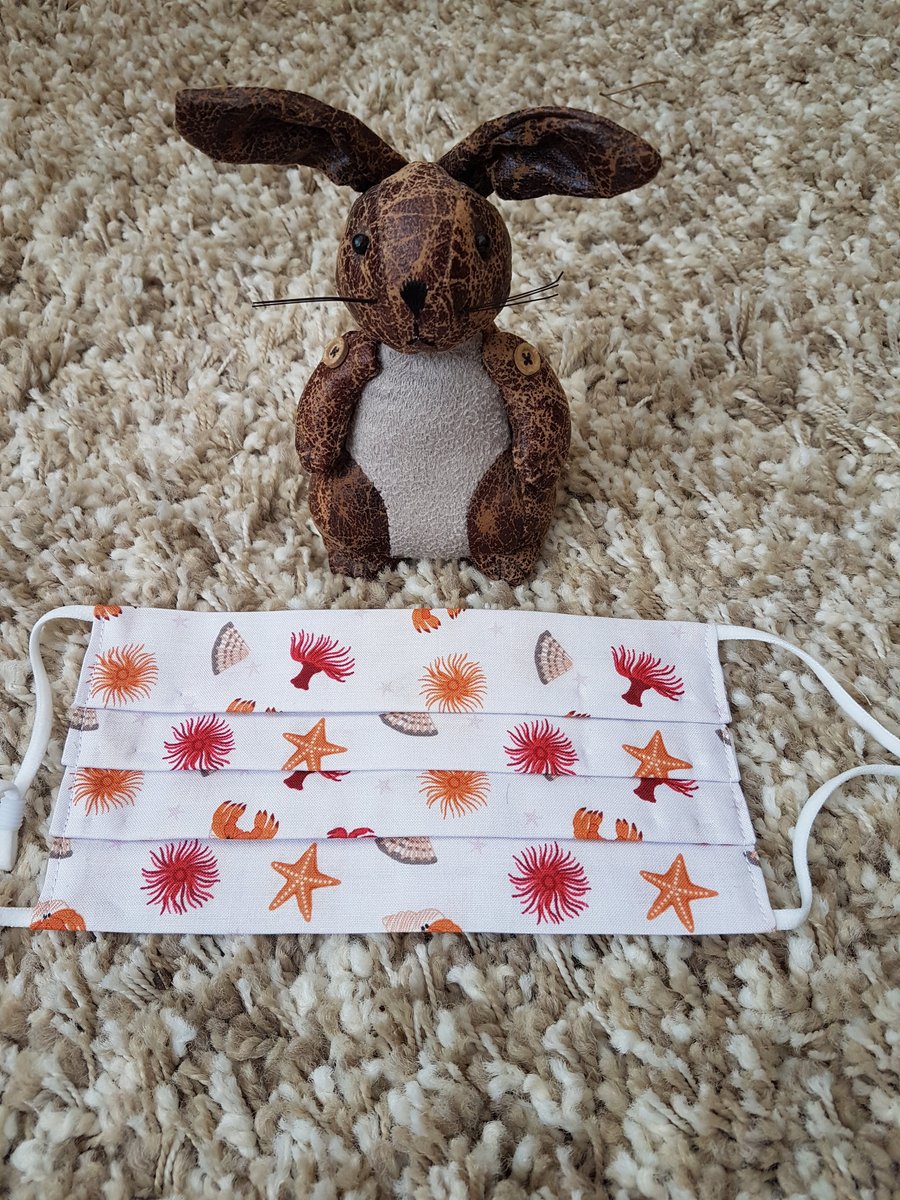 Adult  face covering - Under the Sea Print