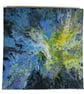 "Luminous Reflections" Original Handmade Acrylic Painting Abstract Wall Art  - Image 2