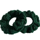 Bottle Green scrunchie (School uniform collection)