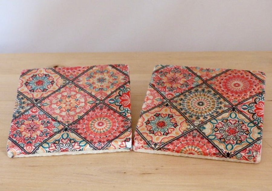 Marble 'Tile' Coasters