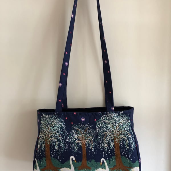 Swan Hand Bag, Shoulder Bag