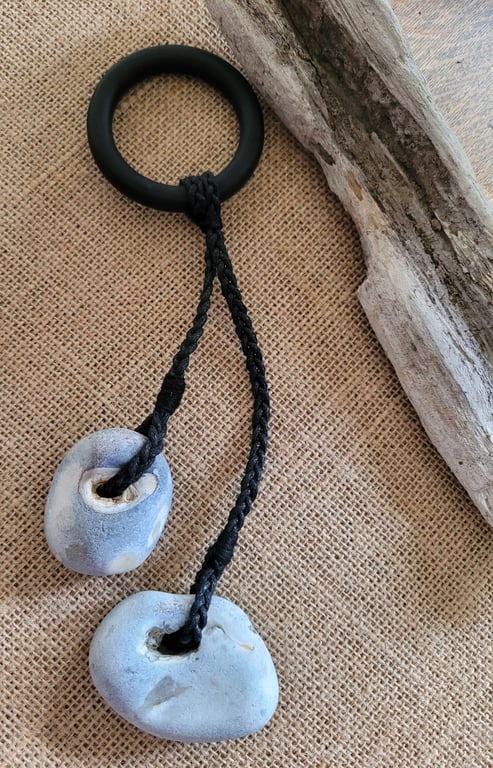 Protective Hag Stone Hanging