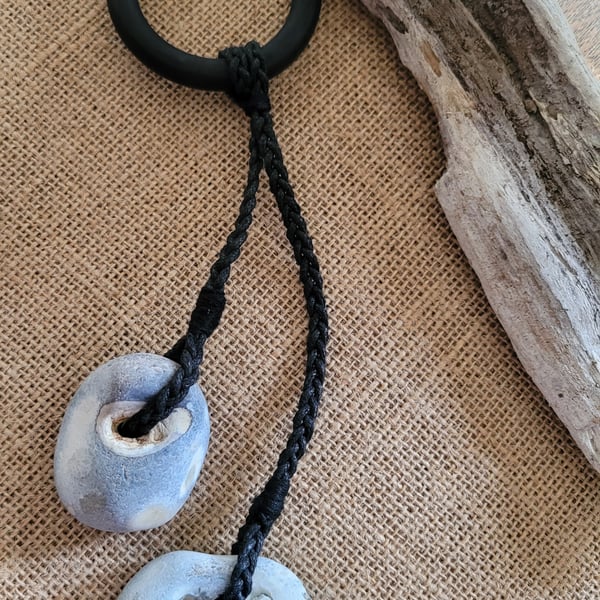 Protective Hag Stone Hanging