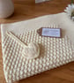 New Handmade Baby Blanket – Lemon – Bamboo & Cotton Blend