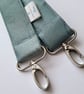 Light teal replacement handbag strap  - Image 1
