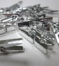SALE - Tiny Silver Clothes Pegs - Image 4