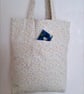 Multi-coloured canvas tote bag - Image 1