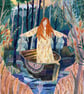 The Lady of Shalott A3 Print (11.69 in x 16.54 in) - Image 2